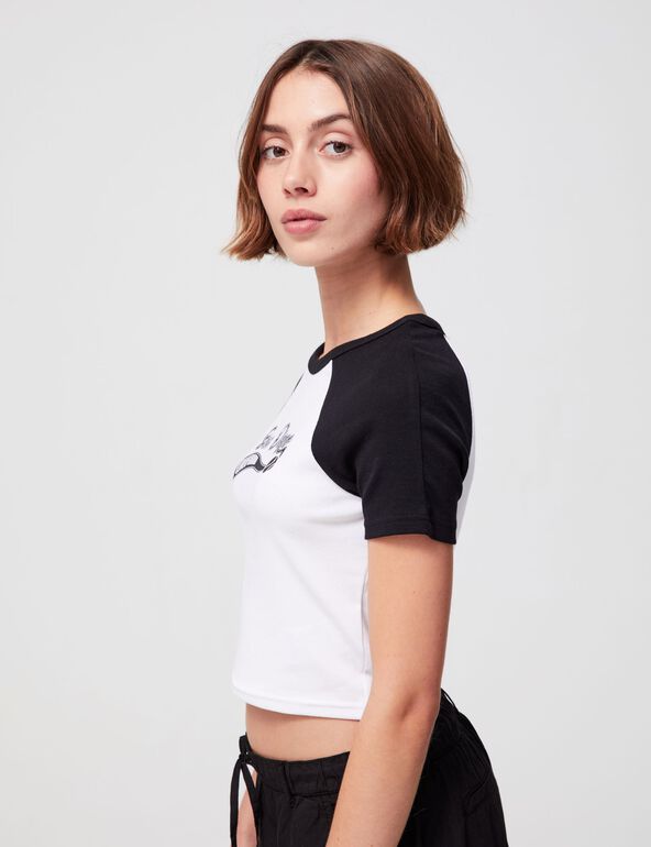 Tee-shirt San Diego noir et blanc girl