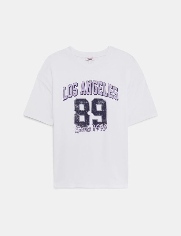 Tee-shirt blanc Los Angeles