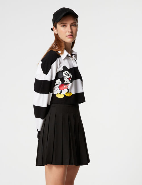 Striped Mickey Mouse polo shirt