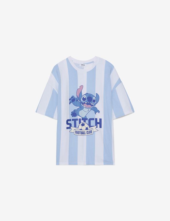 T-shirt oversize Disney Stitch X Jennyfer bleu ado