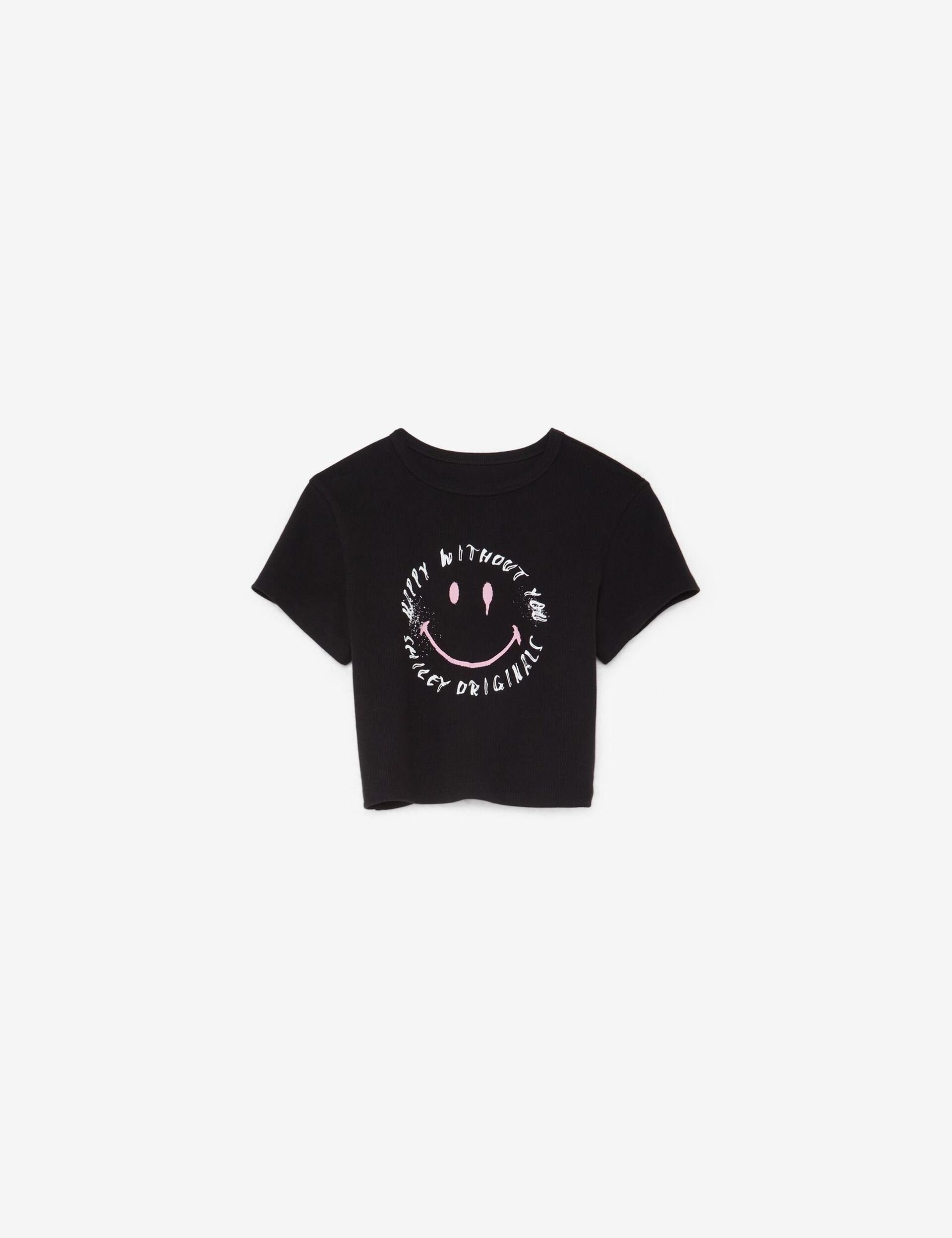 T-shirt noir SMILEY ORIGINALS X DCM JENNYFER