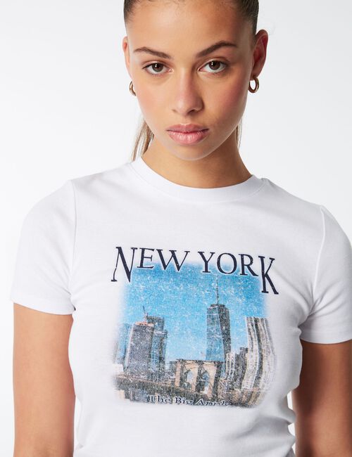 Cropped New York T-shirt