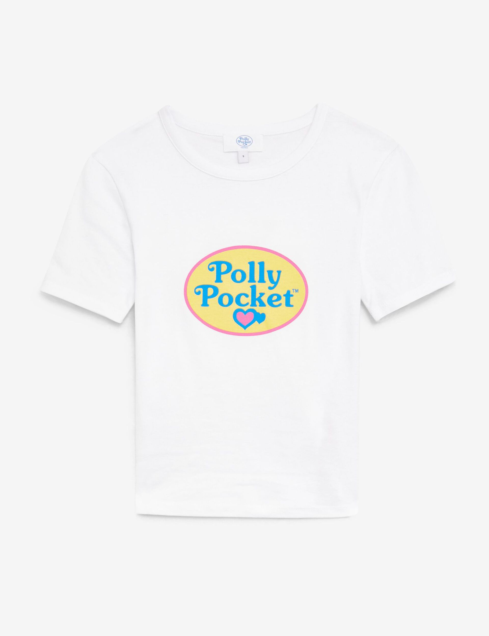 Tee-shirt Polly Pocket blanc