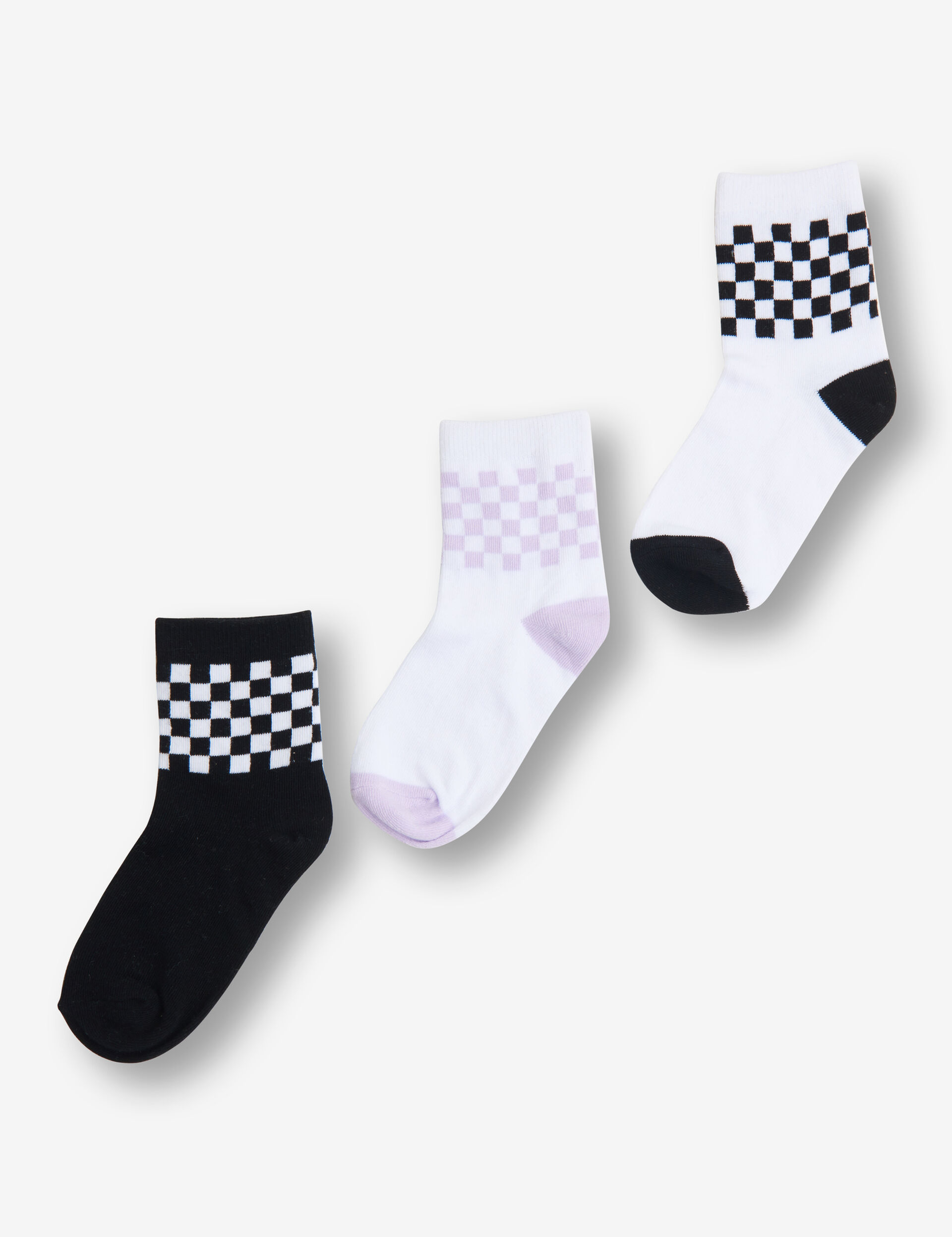 Long patterned socks