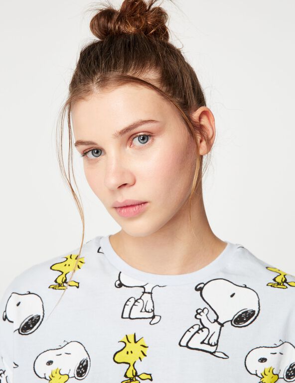 Snoopy pyjamas girl