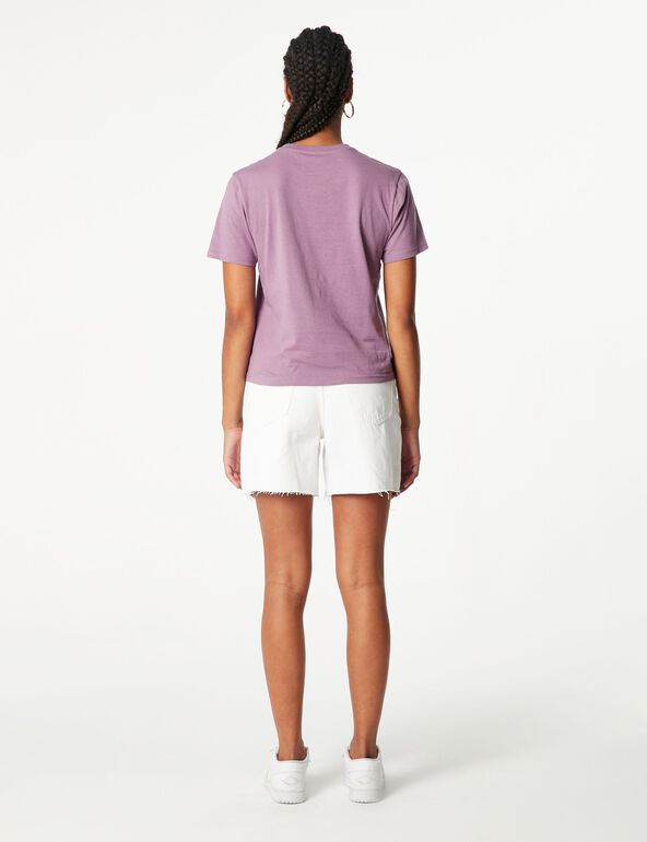 Tee-shirt lovely violet girl