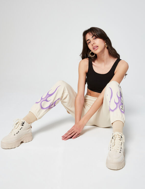 Patterned joggers teen