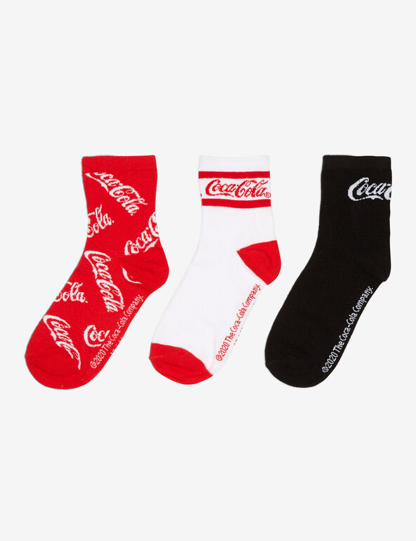 Coca-Cola socks teen