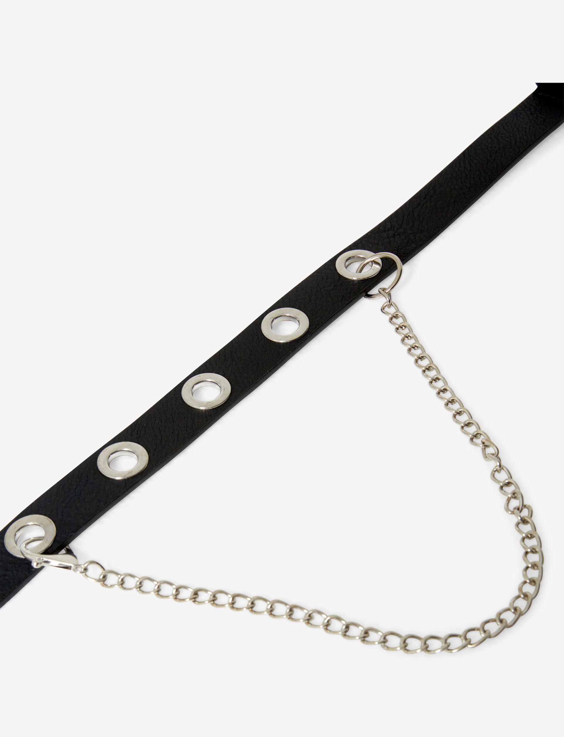 Belt with chain detail