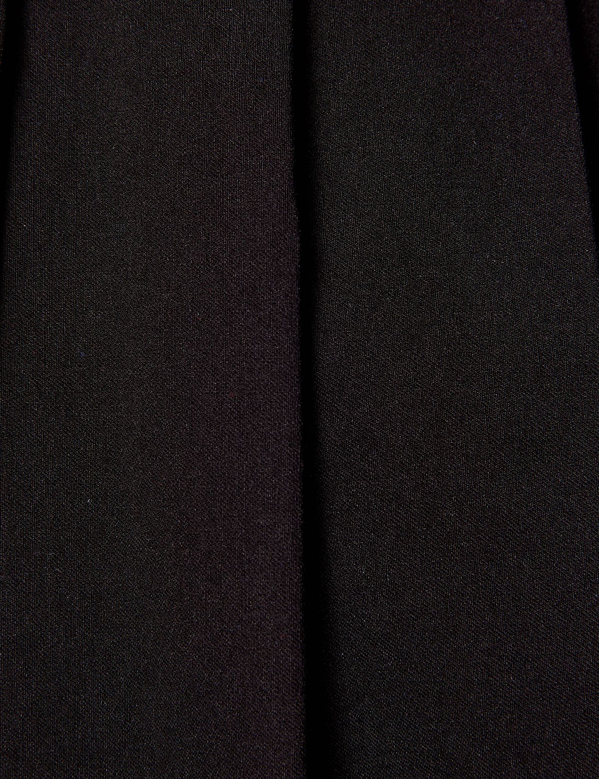 Jupe plissée noire