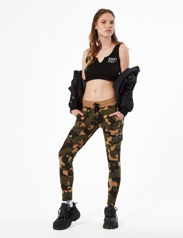 Camouflage joggers teen