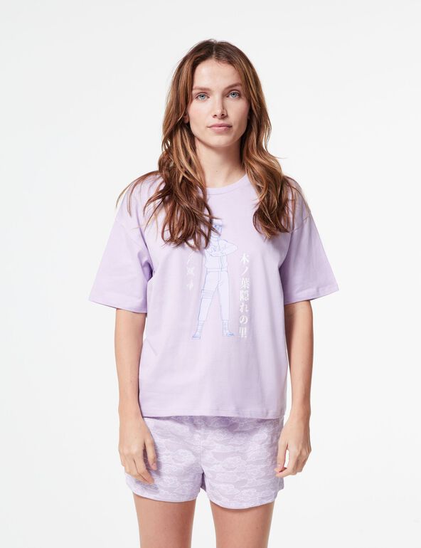 Set pyjama Naruto violet ado