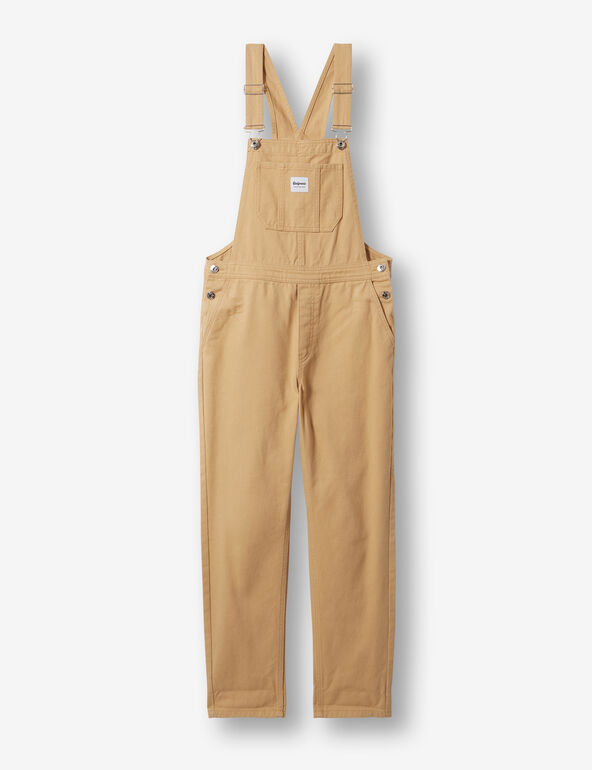 Patterned dungarees