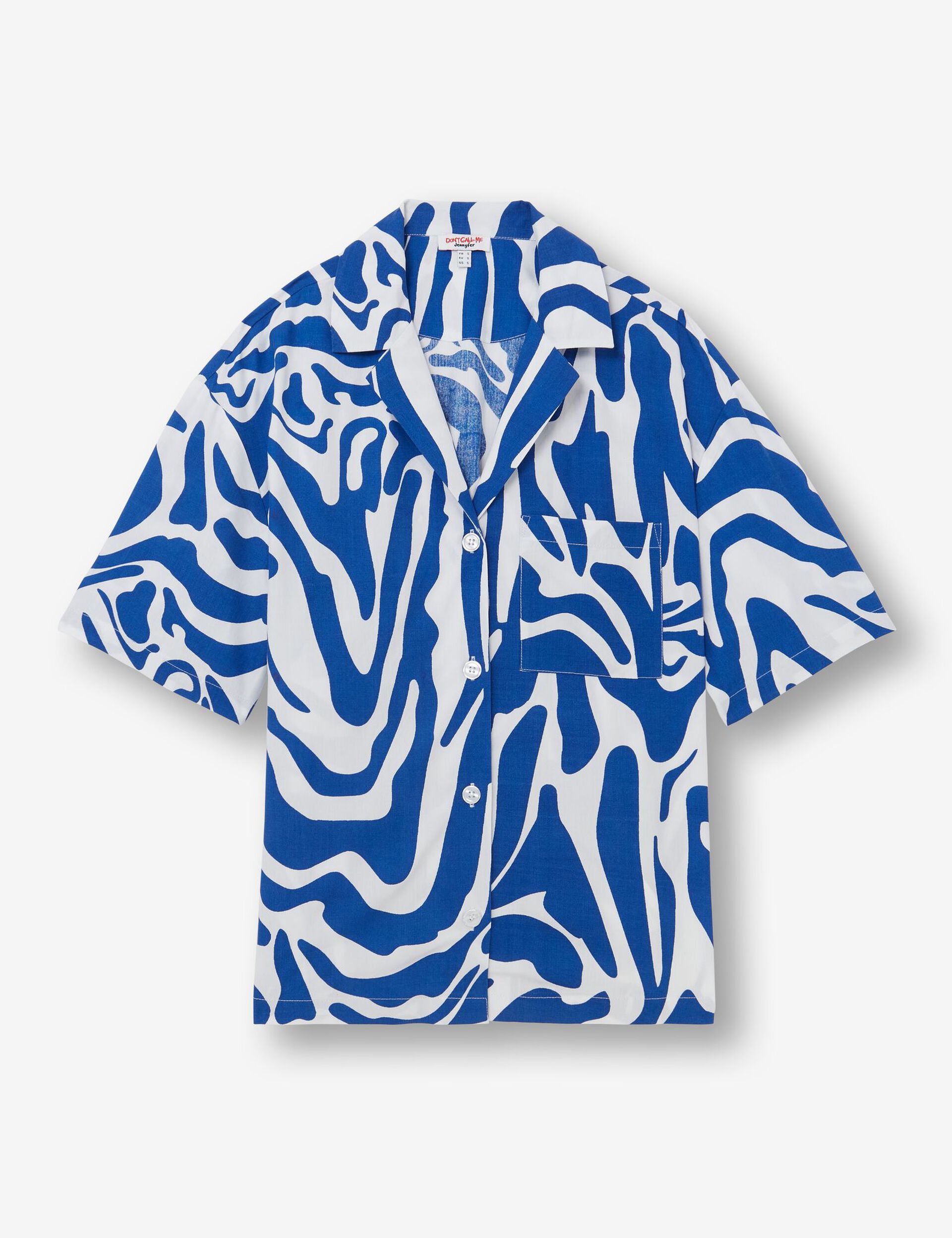Zebra oversized shirt