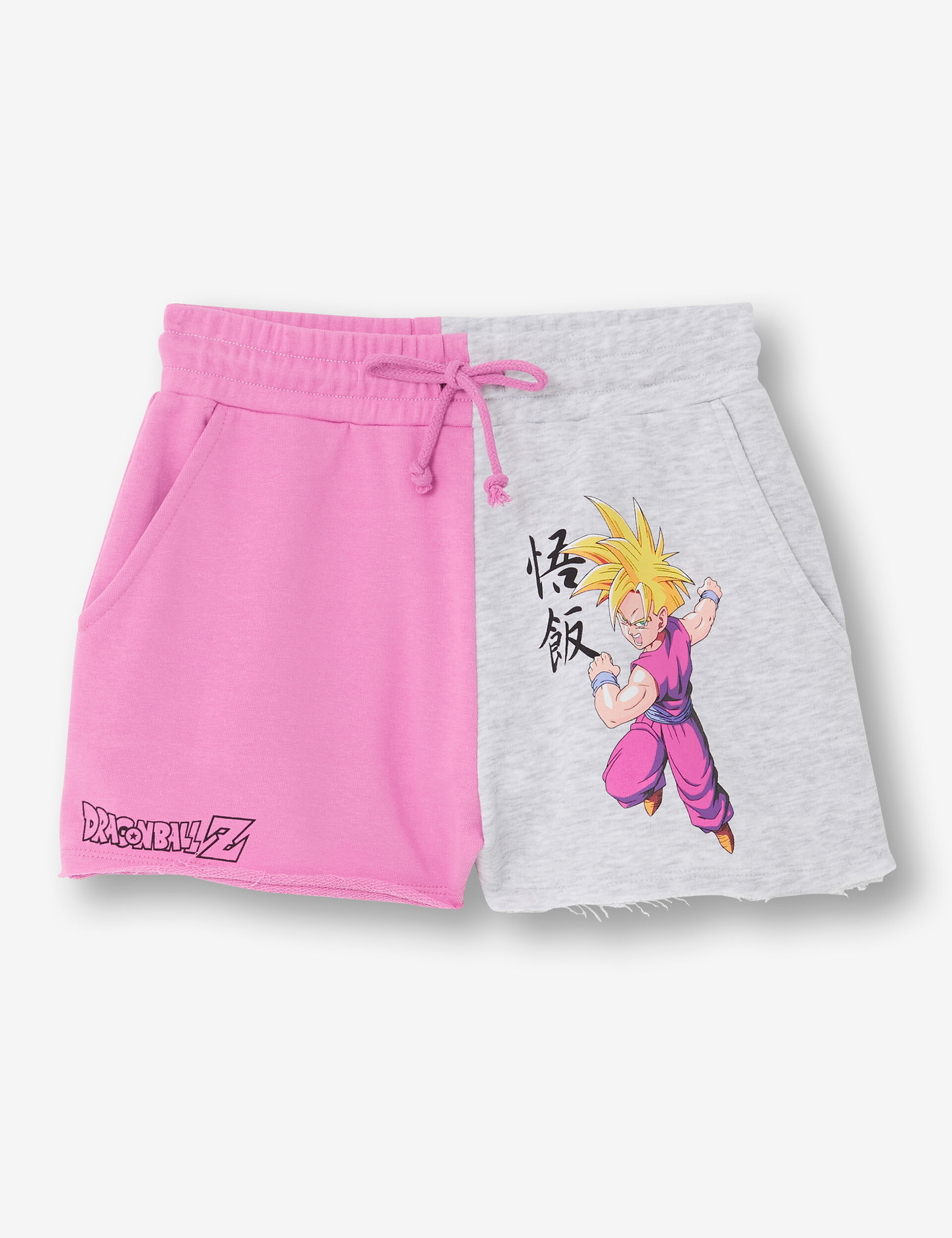 Two-tone Dragon Ball Z shorts