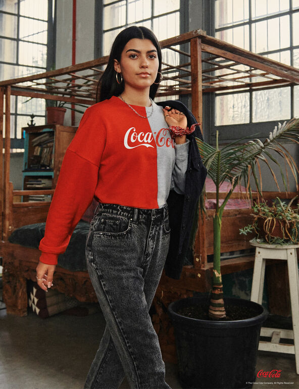 Coca-Cola sweatshirt teen