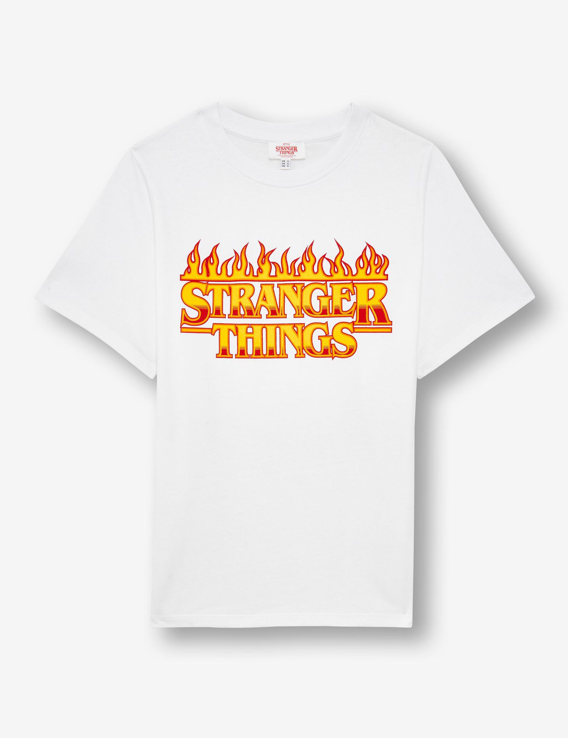 Tee-shirt Stranger Things blanc