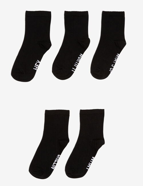 Slogan socks