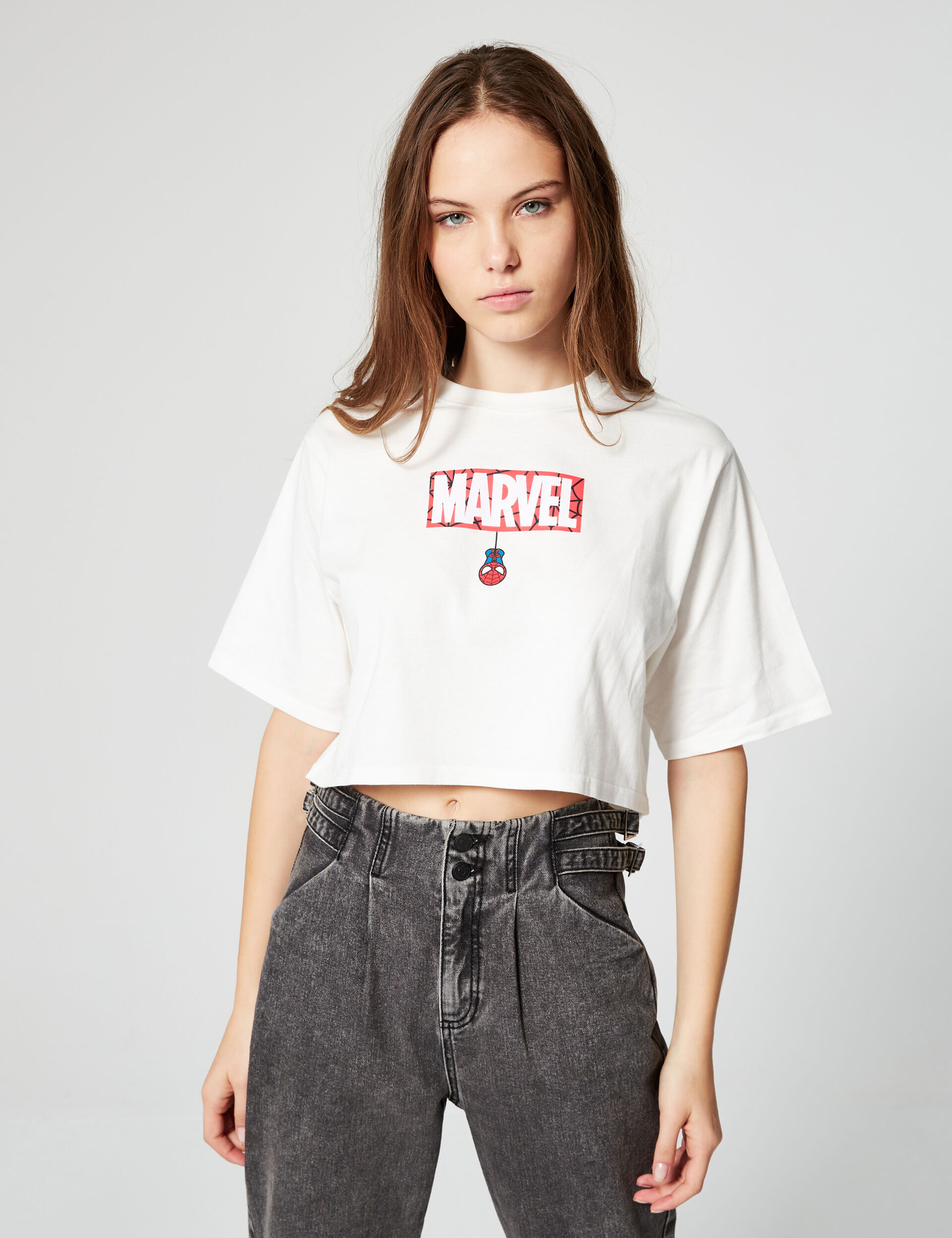 Tee-shirt court Marvel 