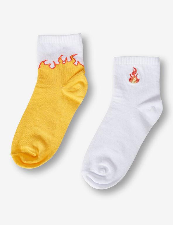 Flame socks