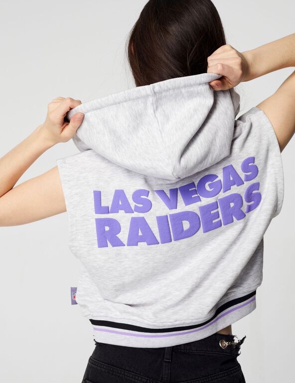 Sleeveless NFL Raiders hoodie
