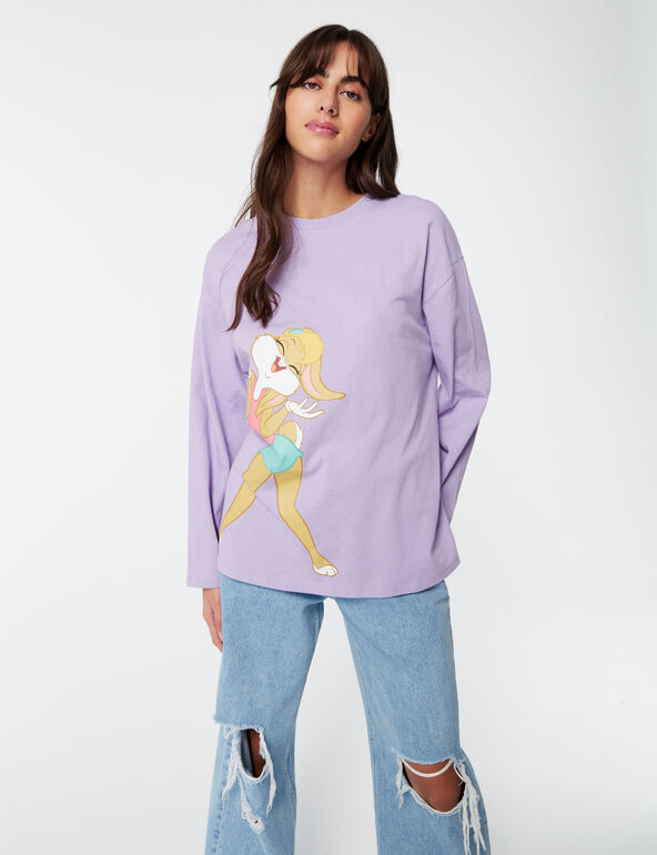 Tee-shirt oversize Lola Looney Tunes fille