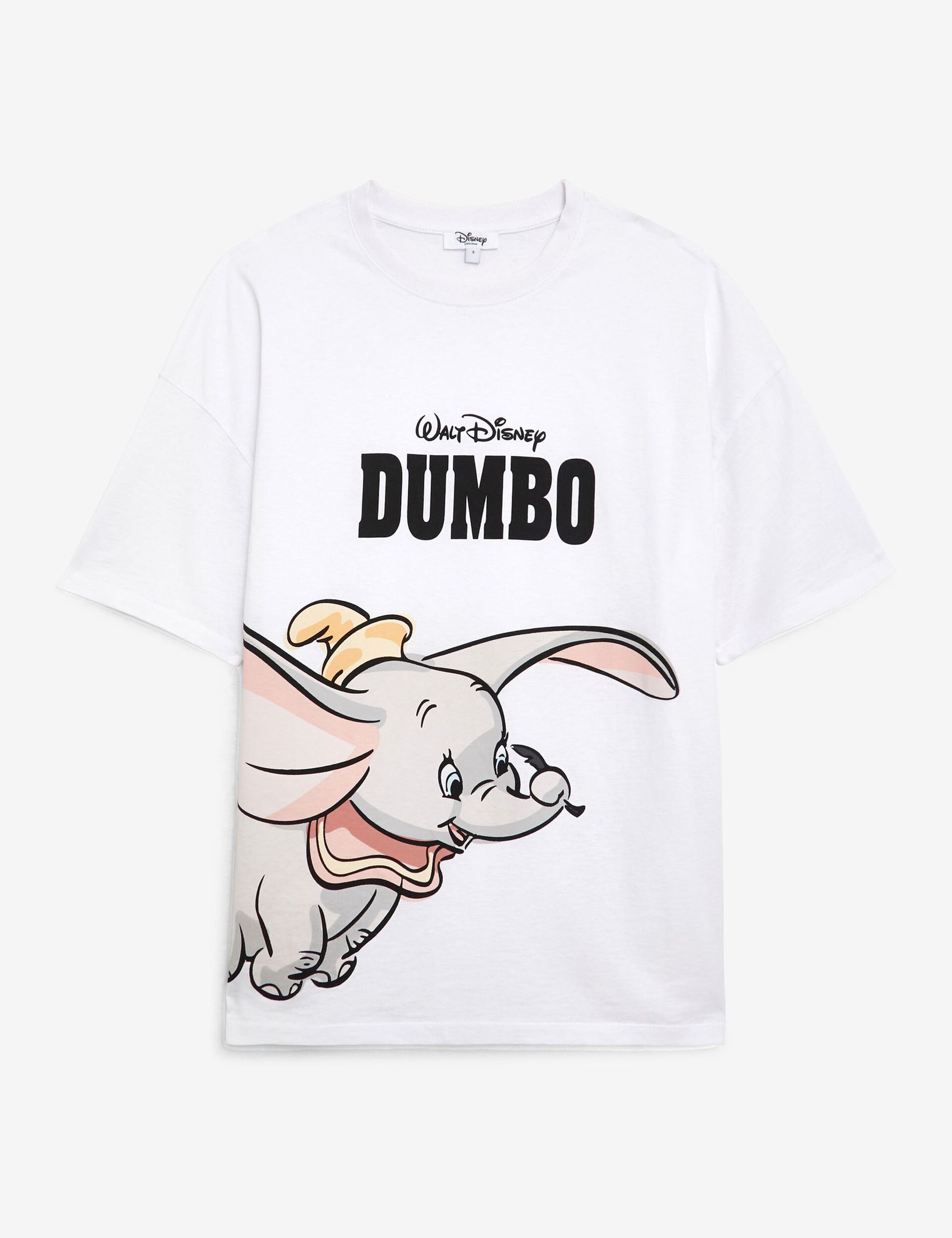 Tee-shirt oversize blanc Disney Dumbo