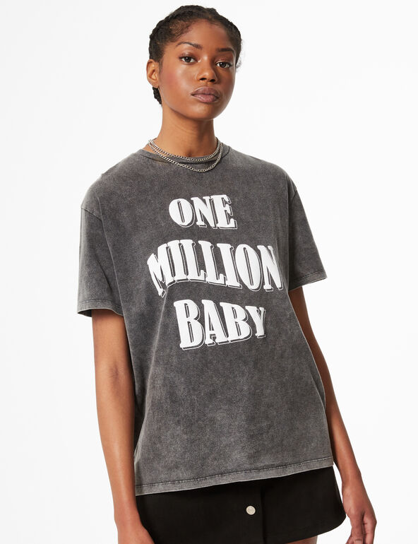 Tee-shirt one million baby ado