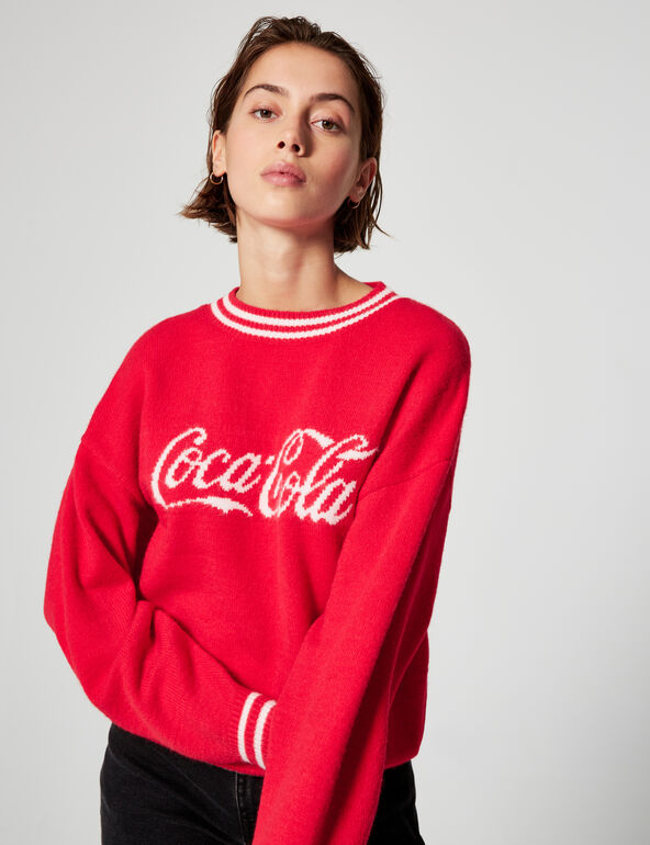 Coca-Cola loose-fit jumper