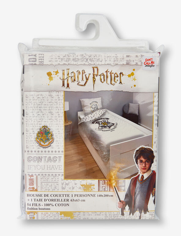 Harry Potter Hogwarts single bedding set