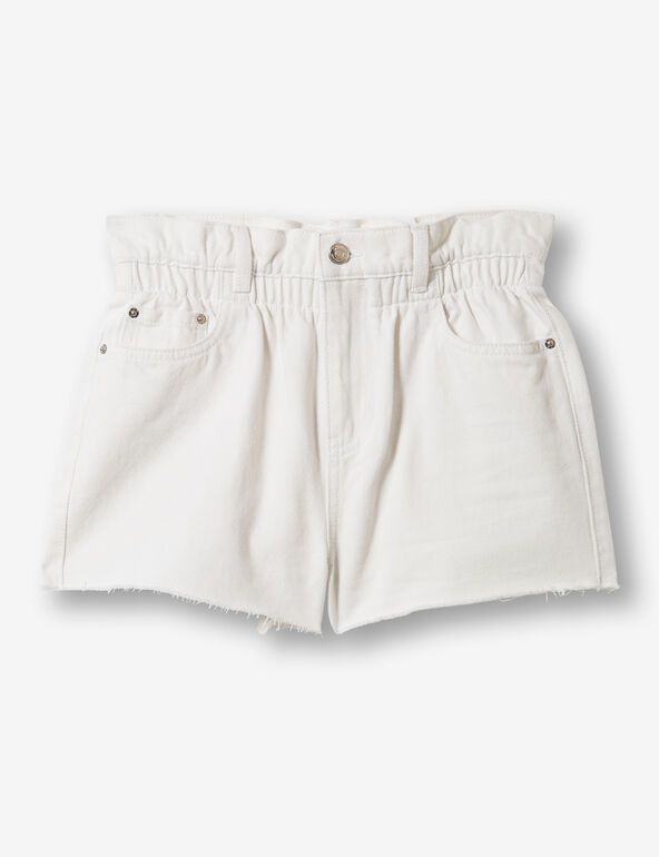 Slouchy high-waisted shorts
