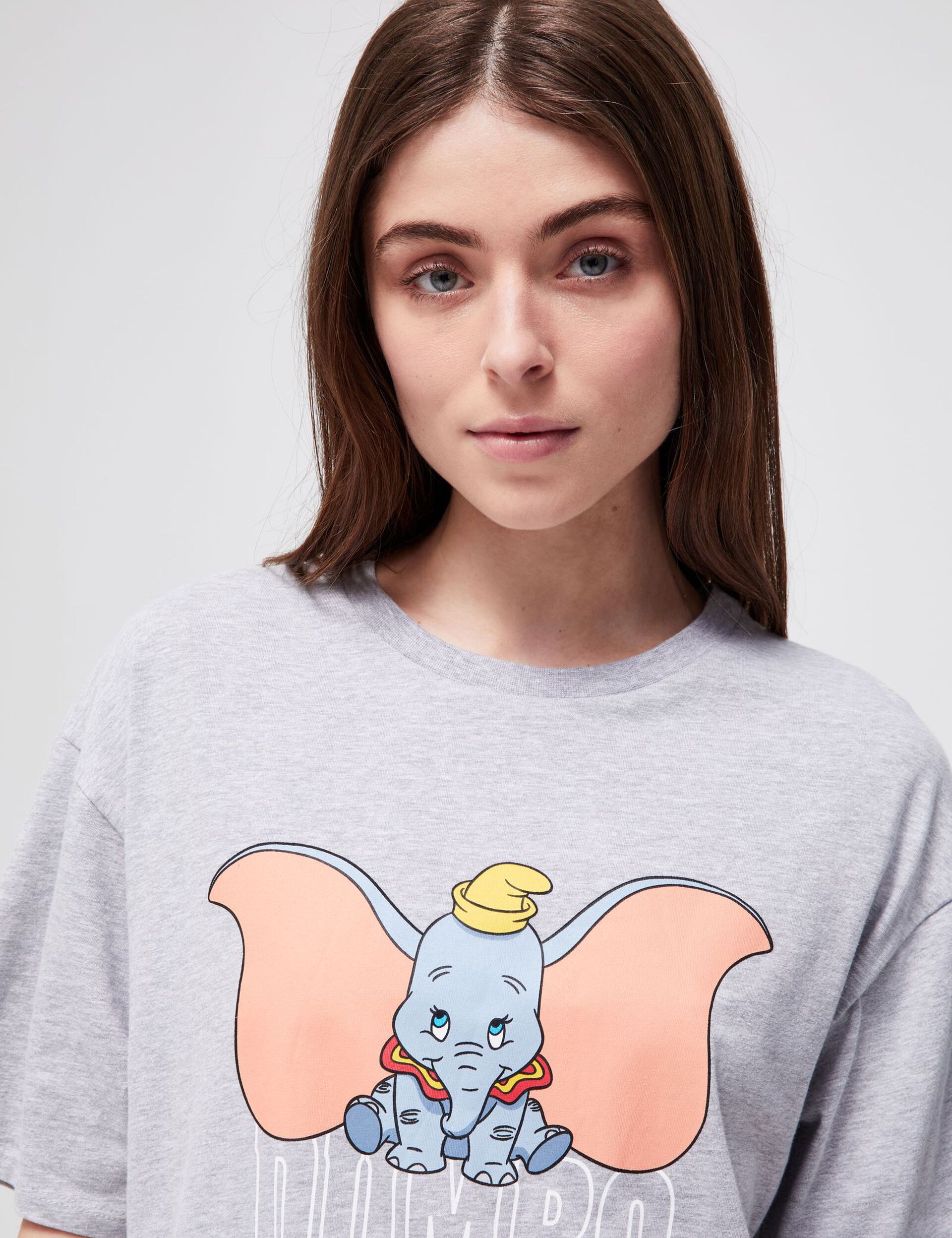 Pyjama Disney Dumbo gris