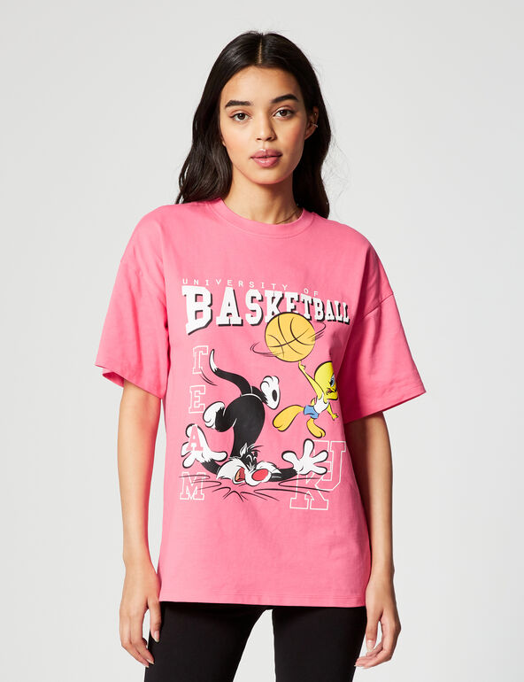 Tee-shirt Looney Tunes Basketball ado