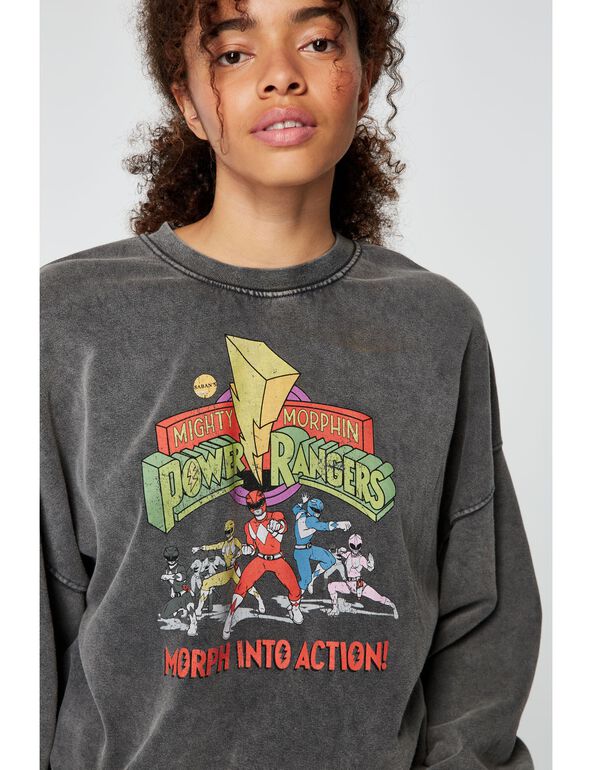 Power Rangers sweatshirt girl