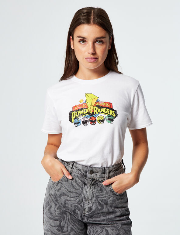 Tee-shirt Power Rangers fille