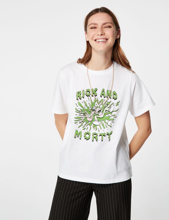 Tee-shirt Rick and Morty girl