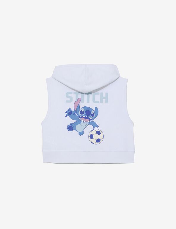 Sweat sans manches Disney Stitch X Jennyfer blanc fille