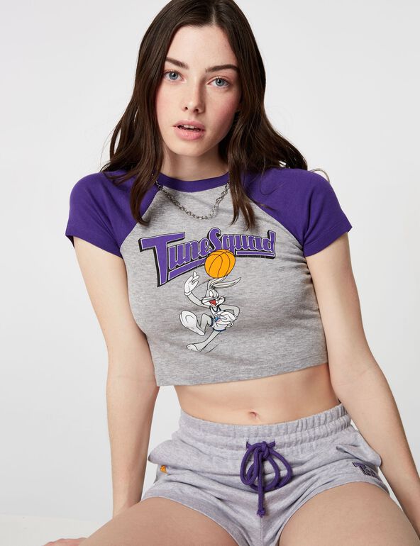 Space Jam cropped T-shirt woman