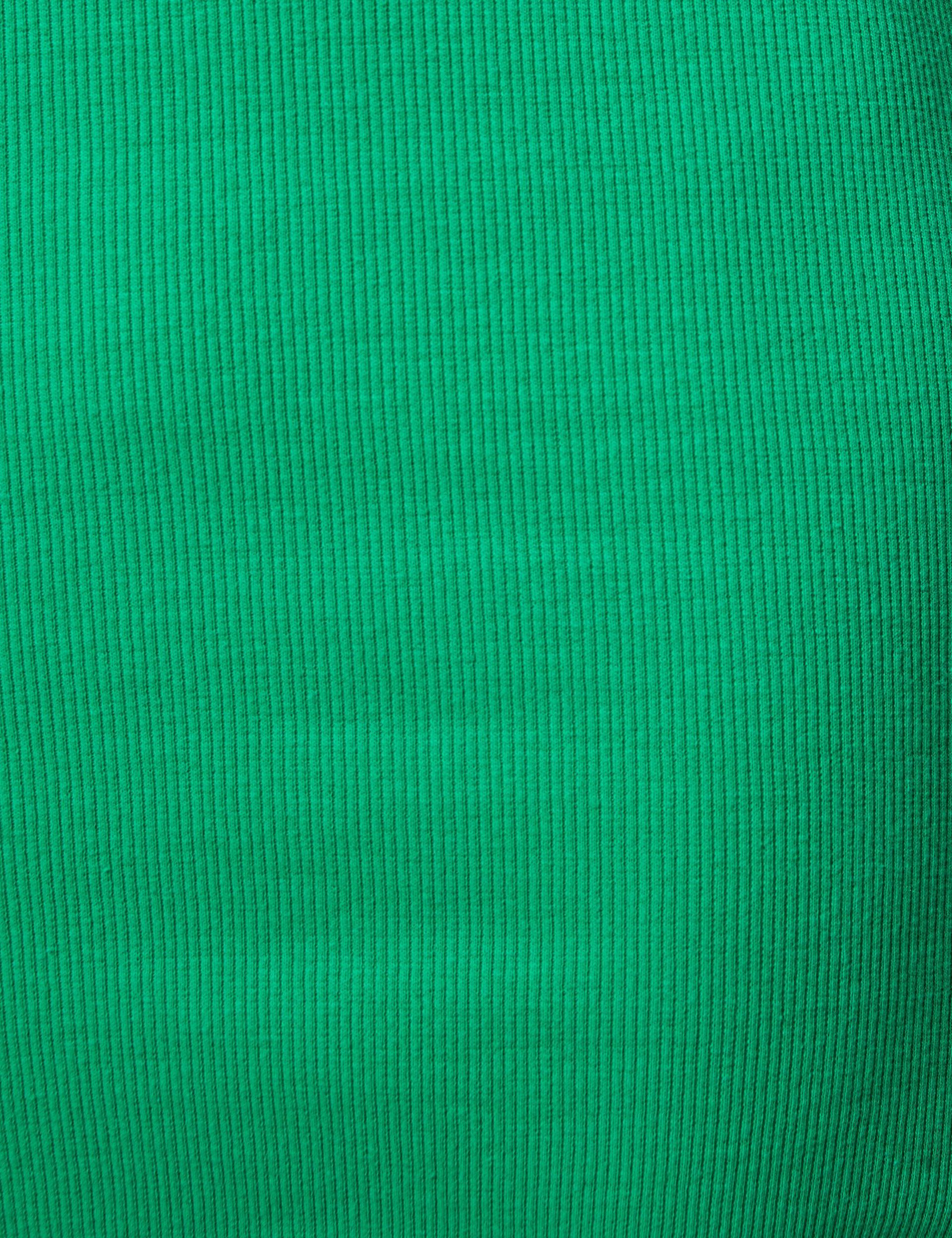 Robe bustier courtes avec fronces verte