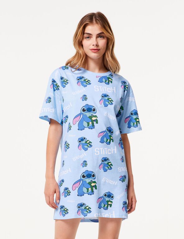 Robe pyjama bleue Disney Stitch x DCM Jennyfer ado