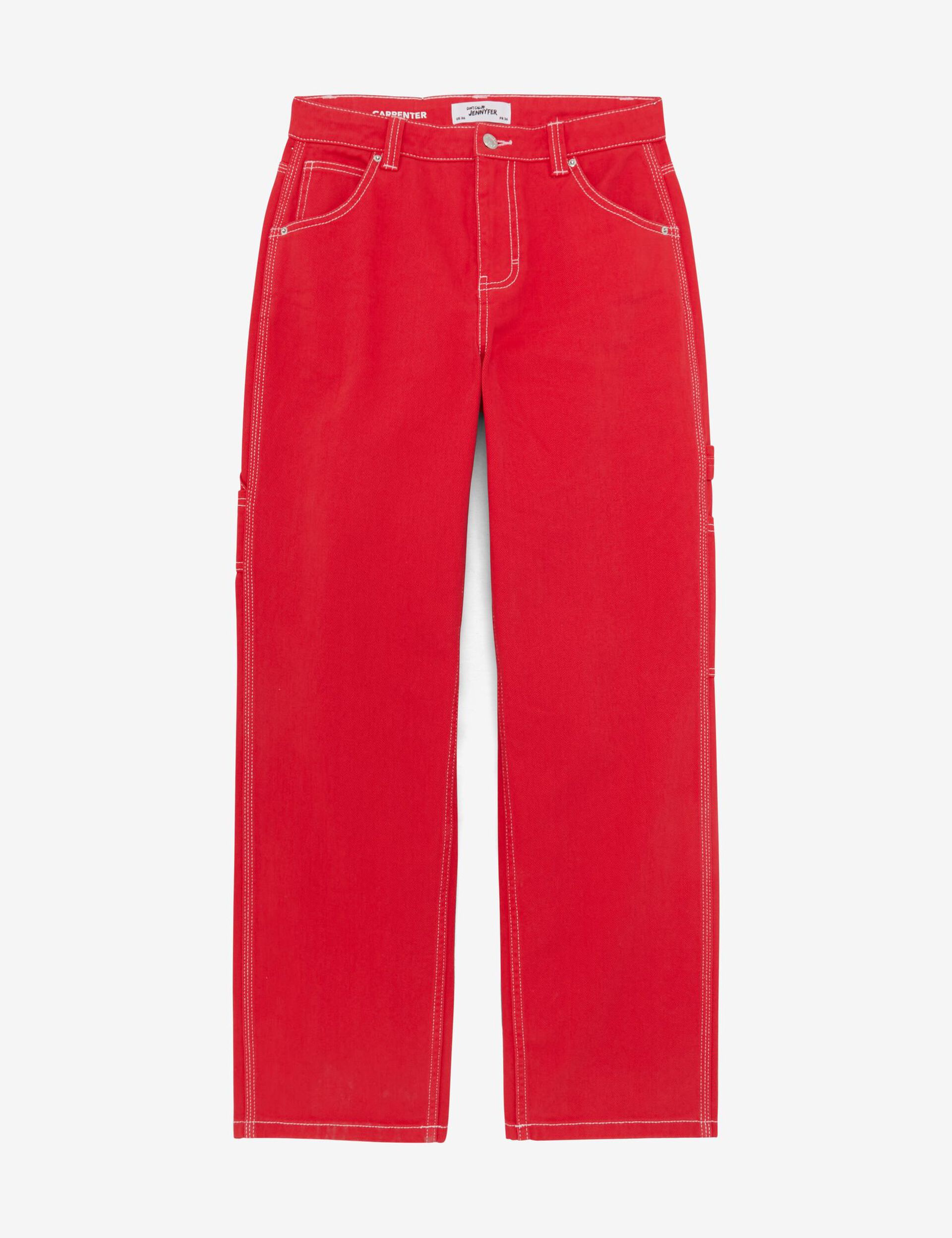  Pantalon carpenter rouge 