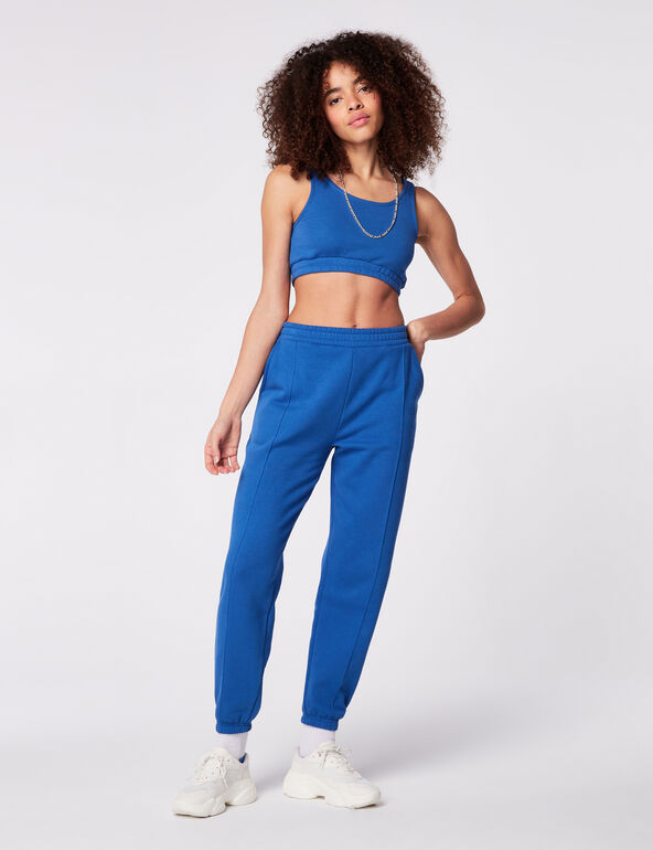 Jogging coutures apparentes fille