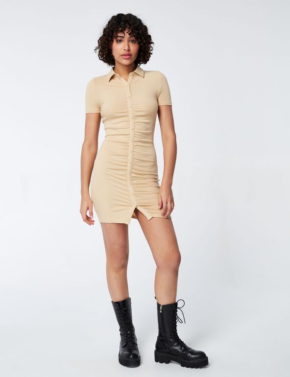 Ruched dress teen