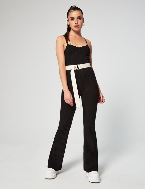 Ribbed jumpsuit girl