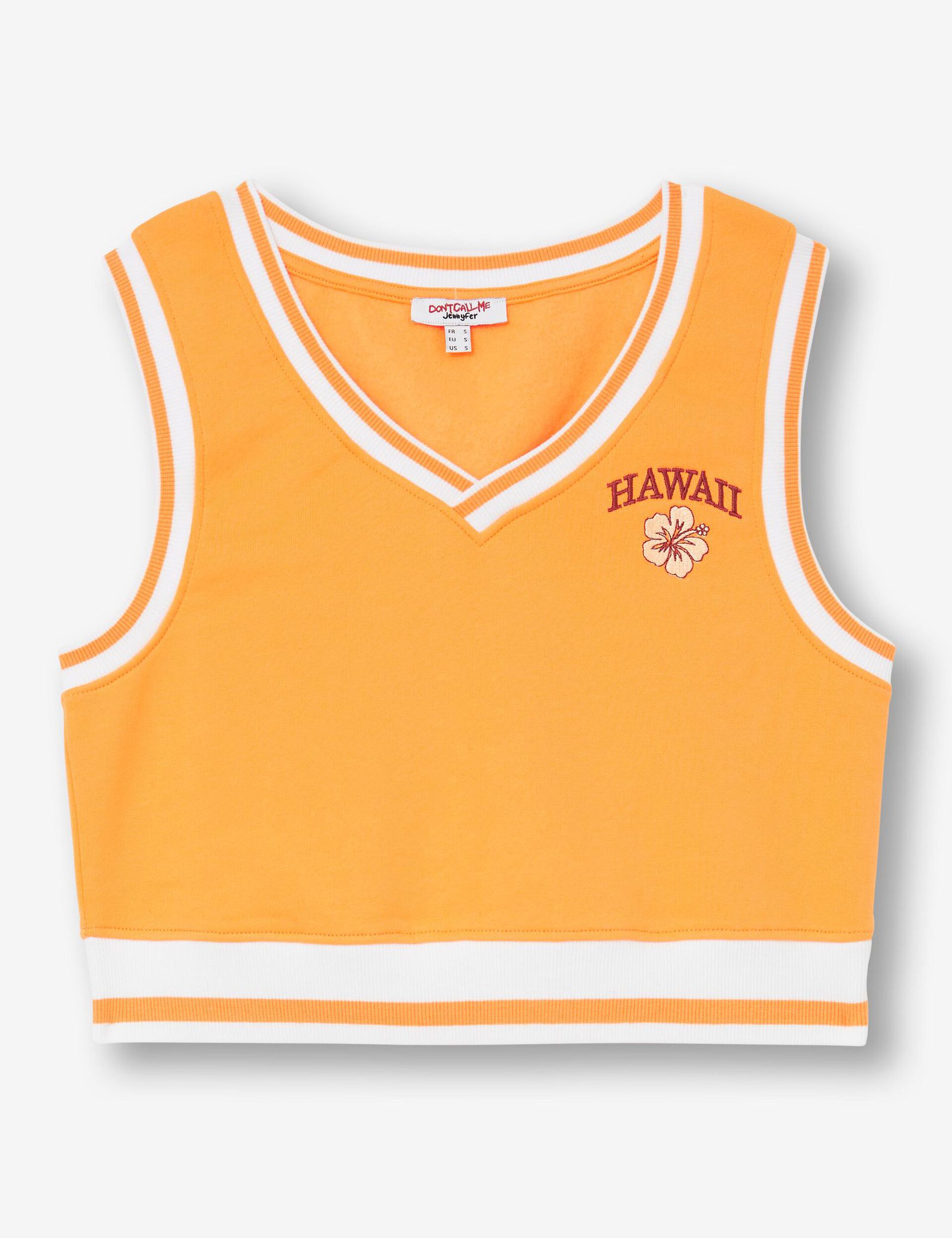 Sleeveless Hawaii sweatshirt