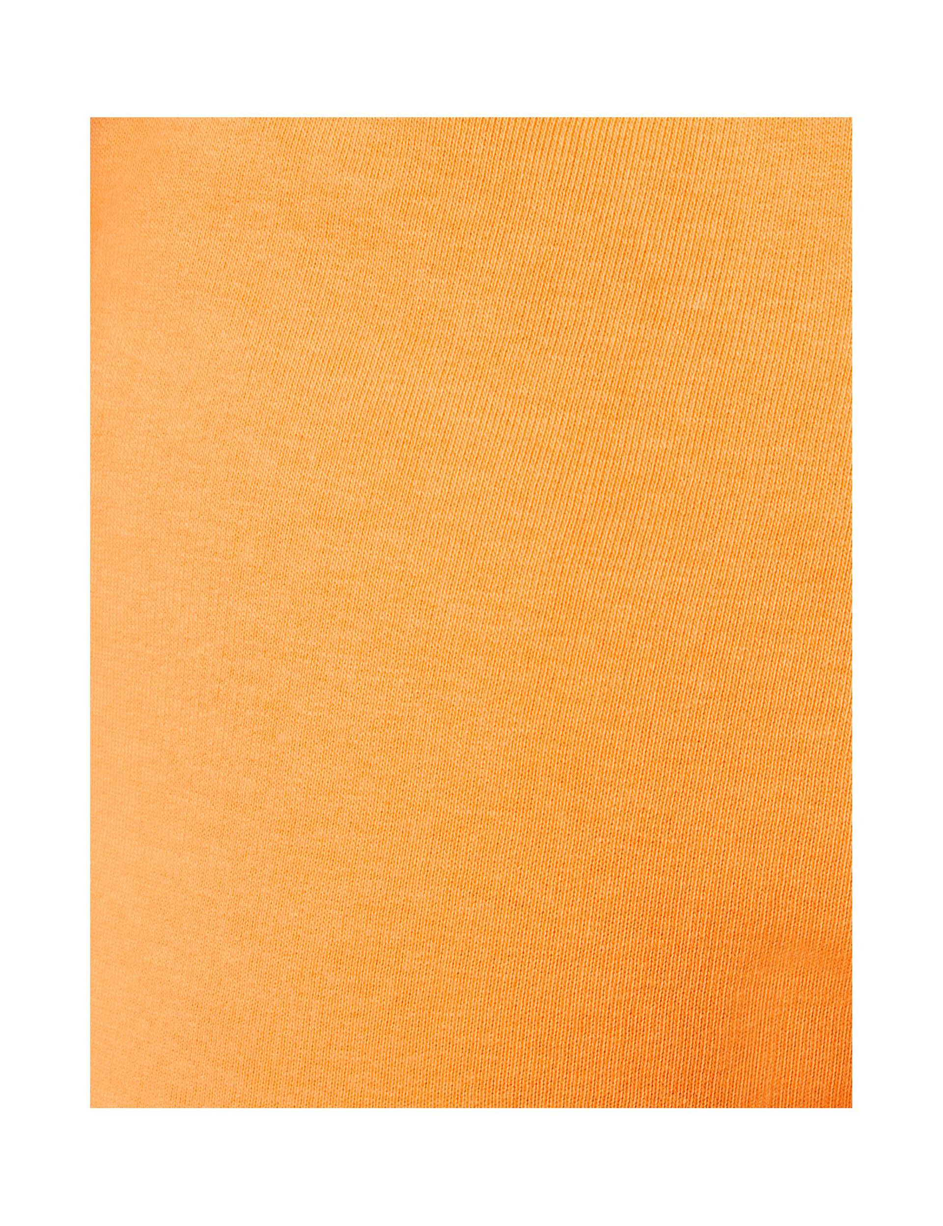 Short bicolore orange