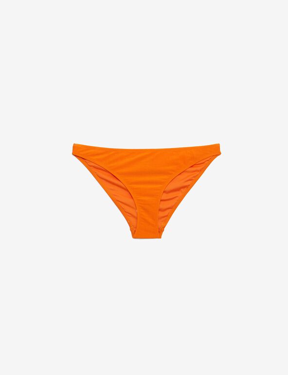 Bas de maillot de bain orange ado