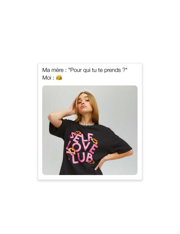 Emoji™ oversized T-shirt