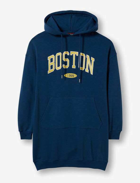 Boston sweatshirt dress
