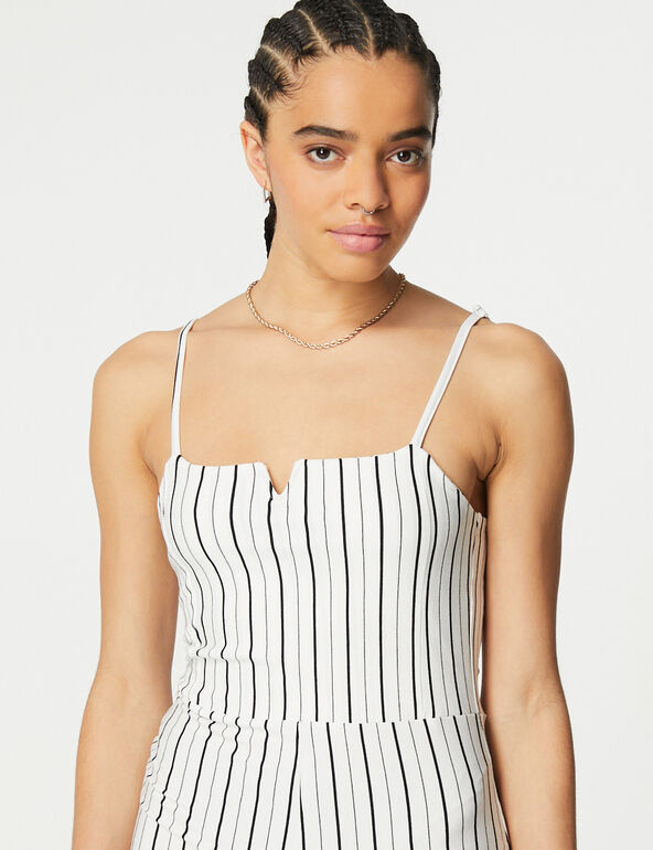 Striped playsuit girl